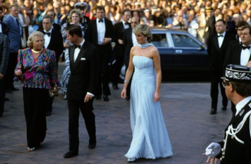 Diana, princess of Wales at the Cannes Film Festival in May 1987.