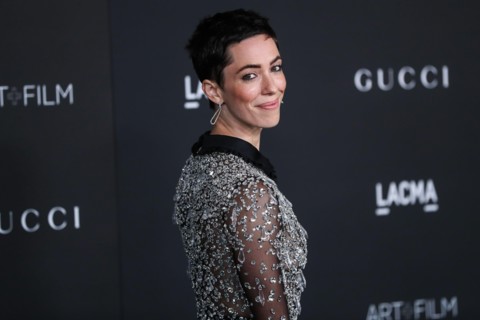 LOS ANGELES, CALIFORNIA, USA - NOVEMBER 06: Actress Rebecca Hall wearing a Miu Miu dress arrives at the 10th Annual LACMA Art + Film Gala 2021 held at the Los Angeles County Museum of Art on November ...