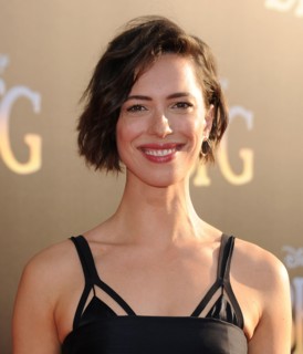 Rebecca Hall attending the premiere of 'The BFG' in Los Angeles.