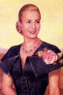 EVA PERON  1919 to 1952 wife of Argentinian President Juan Peron