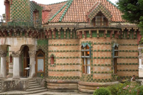 Capricho de Gaudi in Comillas Cantabria Spain