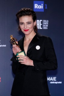 Rome, Italy. 21st March, 2018. Jasmine TrincaRoma 21/03/2018. Premi David di Donatello 2018Rome March 21st 2018. David di Donatello Award Ceremony 2018.Foto Samantha Zucchi Insidefoto Credit: insid...