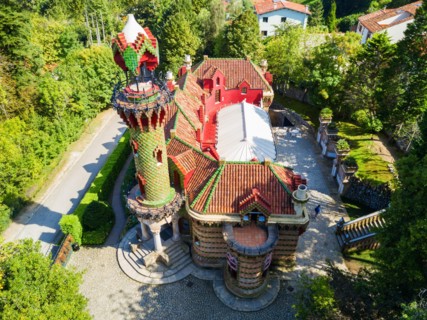 El Capricho is a building, designed by Antoni Gaudi, located in in Comillas in Cantabria region of Spain