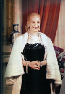 EVA PERON (1919-1952) wife of Argentine President Juan Perron, about 1950
