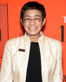 MANHATTAN, NEW YORK CITY, NEW YORK, USA - APRIL 23: Maria Ressa arrives at the 2019 Time 100 Gala held at the Frederick P. Rose Hall at Jazz At Lincoln Center on April 23, 2019 in Manhattan, New York ...