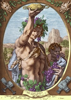 Dionysus, or Bacchus, God of Wine
