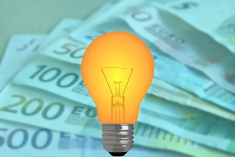 Energy and Economy conceptual illustration