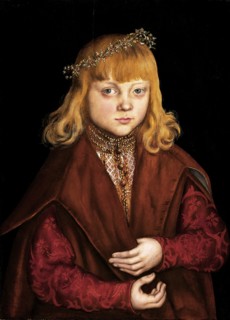 A Prince of Saxony by  Lucas Cranach, 1517