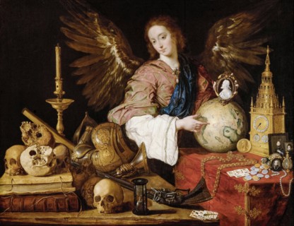 Antonio de Pereda, painting, Allegory of Vanity, 1632-1636
