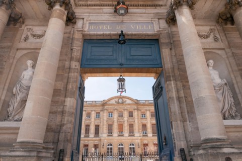 Rathaus, Hotel de Ville, Bordeaux, Aquitaine, Frankreich