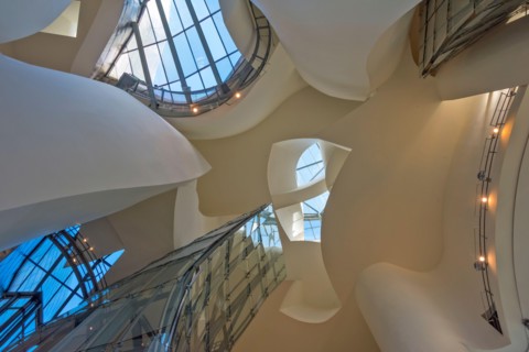 Inside Guggenheim Museum Bilbao, Biscay Province, Basque County Autonomous Community, Spain