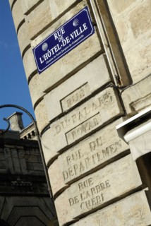 Bordeaux France Rue de l'Hotel de Ville