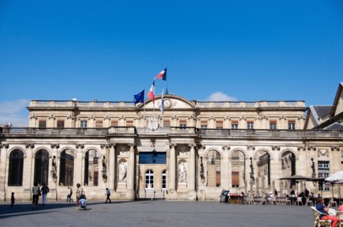 "Hotel de Ville" Bordeaux France French city