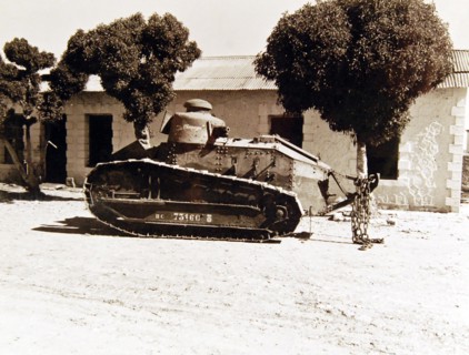 80-G-31426:  Operation Torch, November 1942.   French tanks captured during the U.S. Campaign in North Africa, November 1942.  Official U.S. Navy Photograph, now in the collections of the National Arc...
