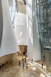 Foyer of the Guggenheim Museum, Bilbao, Basque Country, Spain