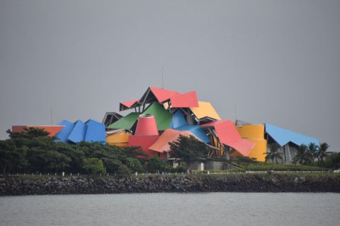 Biomuseo, the biodiversity museum designed by Frank Gehry, Panama City