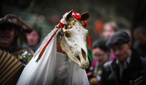 Gower, Swansea, Wales. Sunday 13th January 2019People across Wales have been taking part in the ancient tradition of celebrating the New Year on January 13th, as an alternative to the usual Christmas...
