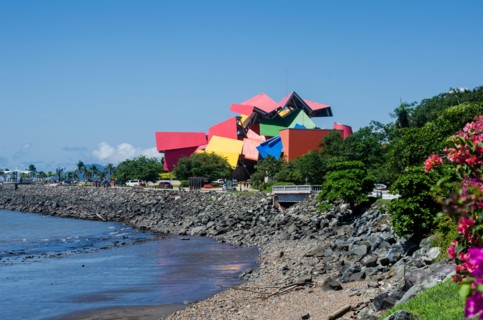 The Museum of Biodiversity designed by the famous architect Gehry
