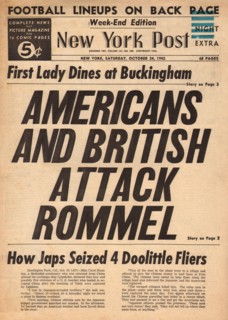 1942 New York Port Operation Torch American & British invasion of North Africa
