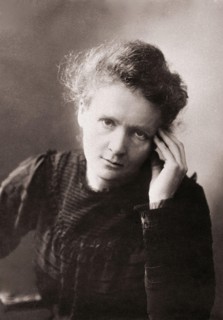 Vintage portrait of Marie Curie. Marie Salomea Sklodowska Curie (born Maria Salomea Sklodowska, 1867–1934) was a Polish and naturalized-French physic