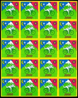 Albert Hofmann LSD blotter art