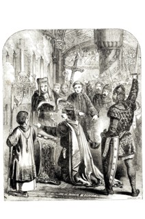 coronation william the conqueror  I circa 1028 ÔÇô 9 September 1087 Guillaume le Conqu+®rant Norman King of England  Christmas 1066