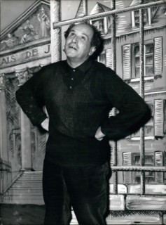 May 08, 1960 - Leo Ferre in two hour one man act: Leo Ferre, the famous Paris poet and song composers will hold a two hour one man act reciting poems and singing 31 songs at Vieux Colombier Theatre ne...