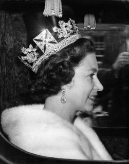 Queen Elizabeth II heads to state opening of parliament