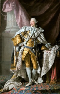George III in Coronation Robes. George III King of United Kingdom of Great Britain and Ireland. George William Frederick 1738 ÔÇô 1820)