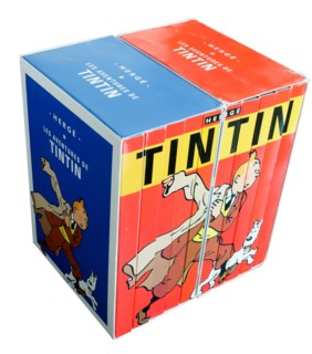 Box set of Tintin adventures on DVD