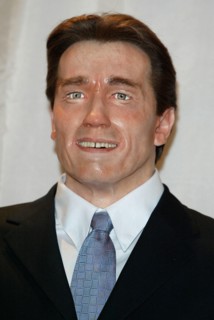 SCHWARZENEGGER AS GOVERNOR UNVEILING OF A WAX SCHWARZENEG HOLLYWOOD WAX MUSEUM HOLLYWOOD LA USA 01 October 2003