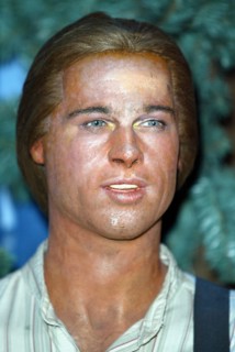 BRAD PITT HOLLYWOOD WAX MUSEUM HOLLYWOOD LOS ANGELES USA 07 October 2003
