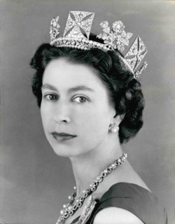 File Photo. 21st Apr, 2017. Britain's QUEEN ELIZABETH, the world's oldest and longest-reigning monarch, celebrates her 91st birthday. Pictured: Oct. 10, 1957 - H.M. Queen Elizabeth II; Her Majesty's j...