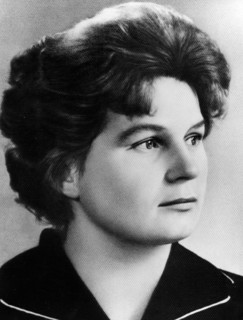 Photograph of Valentina Tereshkova (1937-) the first woman to have flown to space. Dated 20th Century