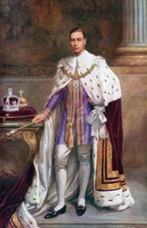 Collings  Albert Henry - King George VI in Coronation Robes