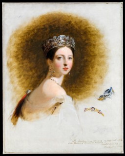 Queen Victoria portrait, Thomas Sully, 1838, painting