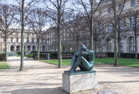 Maillol sculptures in Tuileries garden