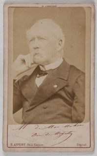 Portrait of Patrice MacMahon, (1808-1893), (Marshal of France, President of the Republic from 1873 to 1879) Portrait de Patrice de Mac-Mahon, (1808-1893), Maréchal de France, Président de la Républiqu...
