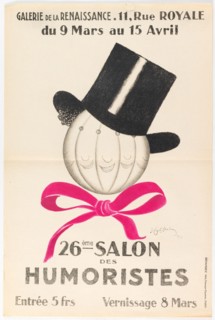 GALLERY OF THE RENAISSANCE. 11, Rue Royal, from 9 March to 15 April 26th COMEDY LOUNGE, Entrance 5frs ??Opening March 8 Cappiello, Leonetto. "GALERIE DE LA RENAISSANCE. 11, Rue ROYALE, du 9 Mars au 15...