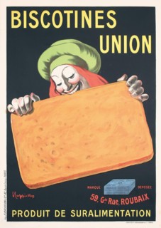 Leonetto Cappiello - Biscotines Union, c. 1906.