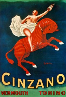 Leonetto Cappiello poster design for Cinzano