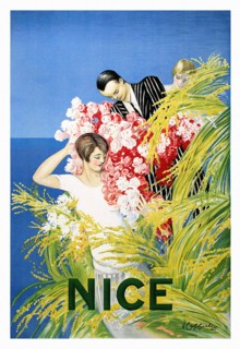 Nice by Leonetto Cappiello (1875-1942). Poster published in 1927 in France.