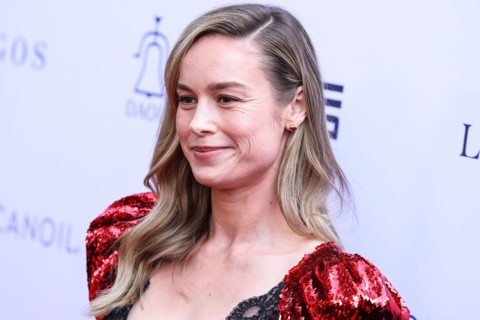 Beverly Hills, United States. 23rd Apr, 2023. BEVERLY HILLS, LOS ANGELES, CALIFORNIA, USA - APRIL 23: American actress Brie Larson wearing Rodarte arrives at The Daily Front Row's 7th Annual Fashion L...