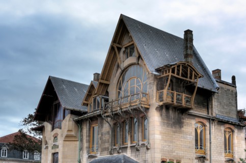 Villa Majorelle (1901), Art Nouveau building, Nancy, Meurthe-et-Moselle department, Lorraine, France