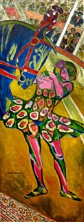 l'écuyère verte - Green horsewoman  1913 Alexis Mérodack Jeanneau (1873-1919 France French