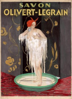 Affiche Savon Olivert Legrain Cappiello