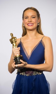 HOLLYWOOD, CA - FEBRUARY 28: Brie Larson in the press room during the 88th Annual Academy Awards at Loews Hollywood Hotel on February 28, 2016 in Hollywood, California.People:  Brie Larson