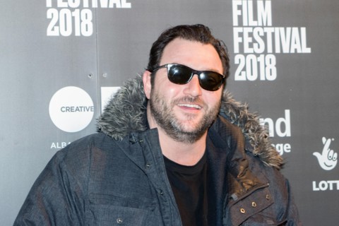 Glasgow, Scotland, UK. 27th February, 2018. Actor, Denis Ménochet at a photo call for the film premiere of Custody (Jusqu'à la garde), at the Glasgow Film Theatre (GFT), Scotland. Custody is "a brilli...