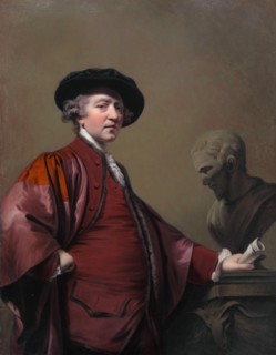Self portrait of Joshua Reynolds *enamel on copper*25.7 x 19.6 cm*404282*signed and dated 1804 Self portrait of Joshua Reynolds, by Henry Bone 1110 Self portrait of Joshua Reynolds, by Henry Bone
