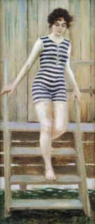 Fischer  Paul Gustave - Woman in Bathing Suit (Sketch)